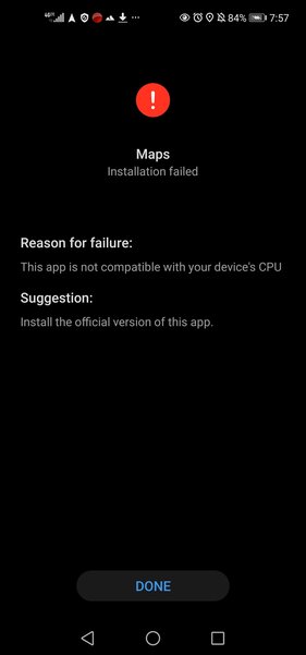 Google заблокировала ручную установку своих приложений на смартфонах Huawei с процессором Kirin
