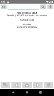 Fora Dictionary 24.1.0. Скриншот 1