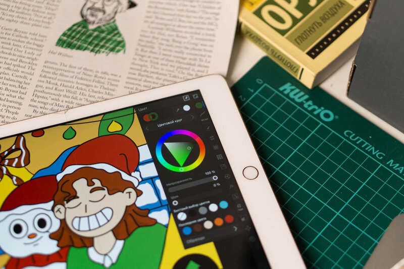 Векторная графика на iPad: лучшие бесплатные и платные программы