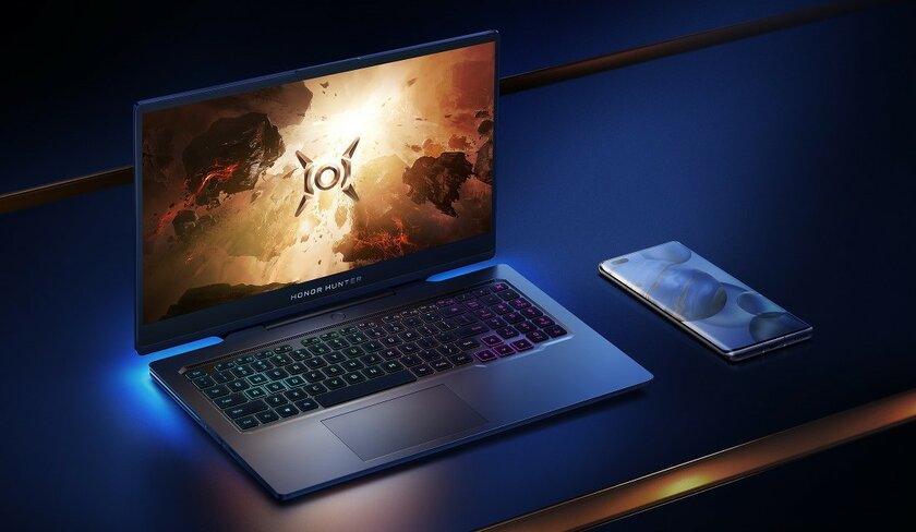HONOR начинает продажи в России игрового ноутбука Hunter V700 за 160 000 рублей