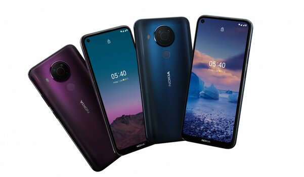 Представлен Nokia 5.4: Snapdragon 662 и пять камер за 16 тысяч рублей