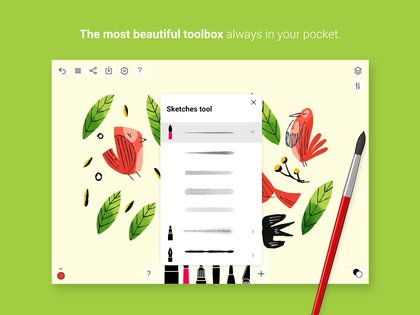 Tayasui Sketches 1.5.41. Скриншот 9