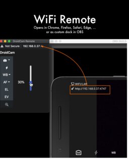 DroidCam OBS 9.0. Скриншот 5