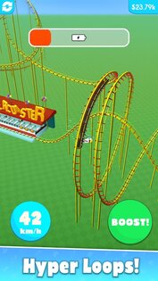 Hyper Roller Coaster 1.8.6. Скриншот 3