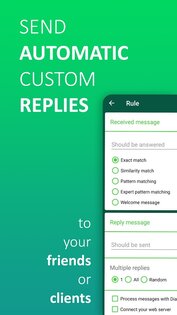 Автоответчик для Whatsapp* 4.8.0. Скриншот 1
