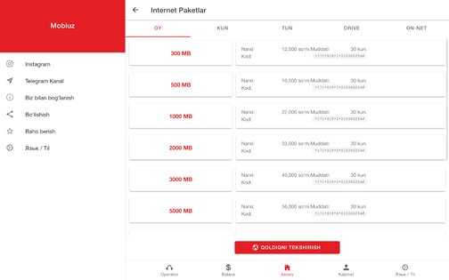 Mobiuz (UMS) Кабинет 1.1.5. Скриншот 11