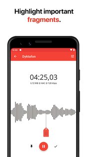 Диктофон First75 14.1.4. Скриншот 1