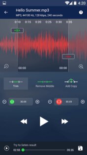 Музыкальный плеер MP3-плеер 5.6. Скриншот 21