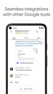 Google Chat 2026.03.30.891561725. Скриншот 3