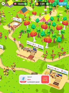 Idle Lumber Mill 2.2.4. Скриншот 8