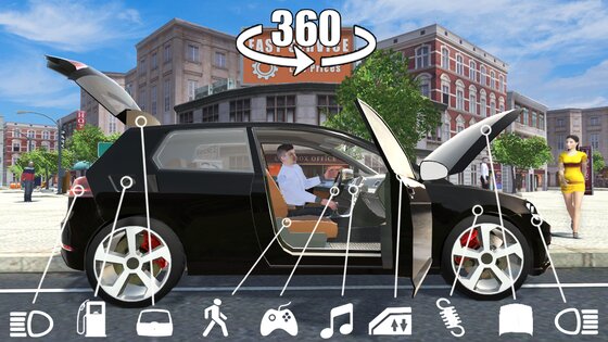 Car Simulator Golf 1.10. Скриншот 9
