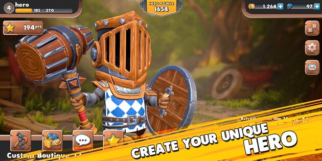 Big Helmet Heroes 1.3.3. Скриншот 2