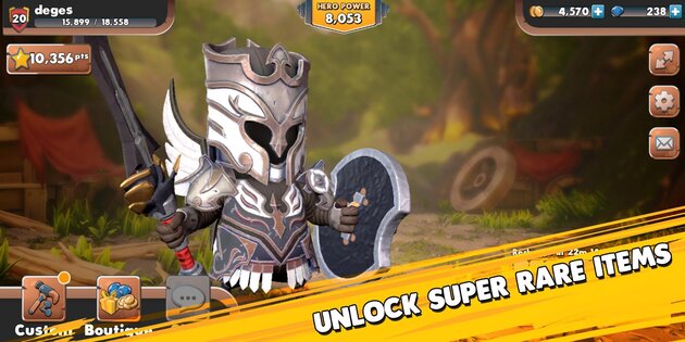 Big Helmet Heroes 1.3.3. Скриншот 5