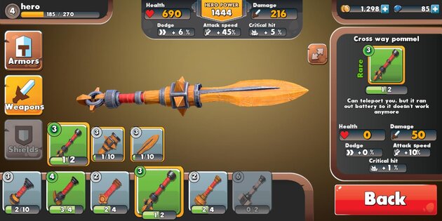 Big Helmet Heroes 1.3.3. Скриншот 11