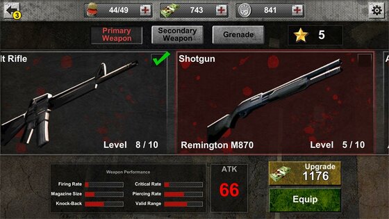 The Zombie: Gundead 1.7.6. Скриншот 11