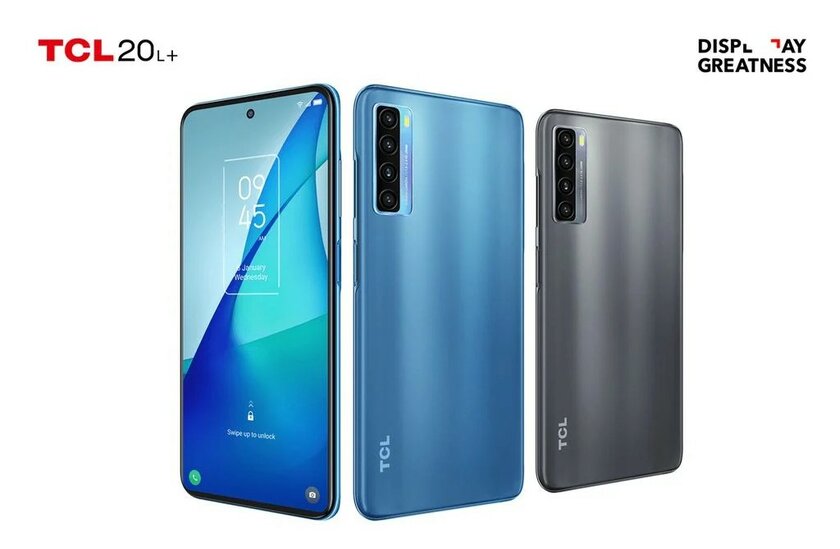 TCL представила новые смартфоны-середнячки серии TCL 20 и показала концепт растягивающегося устройства