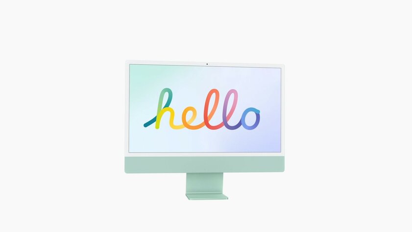 Apple представила iMac с совершенно новым дизайном и процессором M1