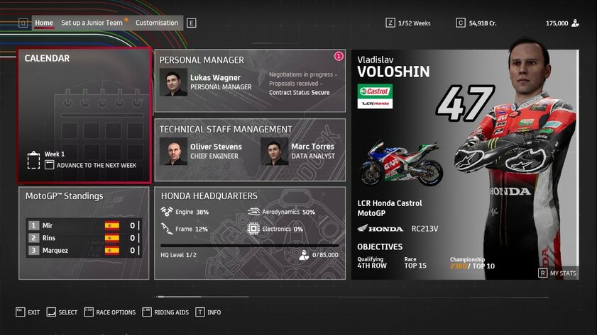 Обзор MotoGP 21: много интересного и столько же недостатков