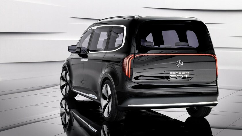 Mercedes показал странный электрический компактвэн: выглядит необычно, но красиво
