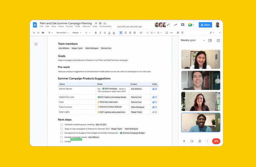 Продвинутые видеозвонки: Google добавит мгновенный перевод речи в Meet