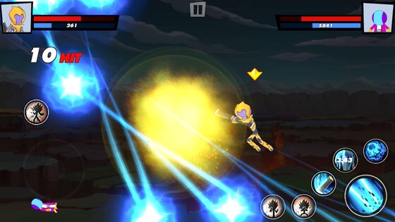 Super Stick Fight AllStar Hero 4.6. Скриншот 8