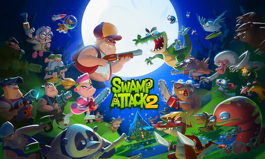 Swamp Attack 2 1.2.2. Скриншот 6