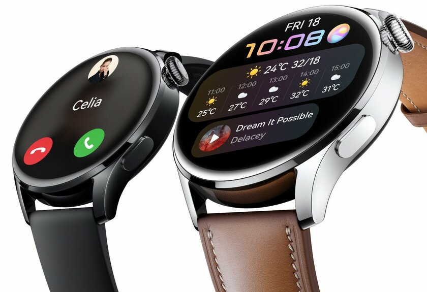 Представлены Huawei Watch 3: HarmonyOS, до 7 дней автономности и титановый корпус