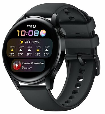 Представлены Huawei Watch 3: HarmonyOS, до 7 дней автономности и титановый корпус
