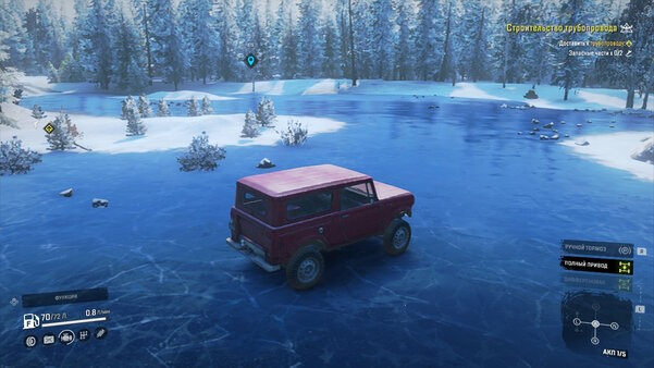 Обзор SnowRunner для Nintendo Switch: врубаем полный привод и вперед
