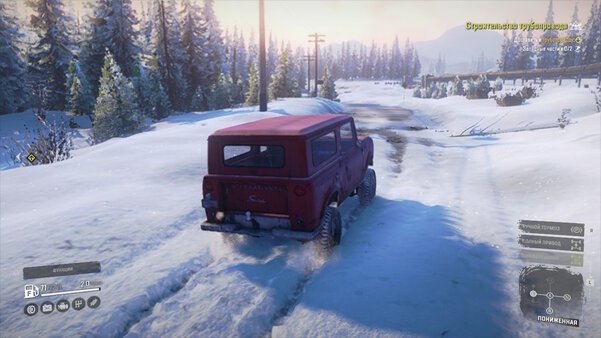 Обзор SnowRunner для Nintendo Switch: врубаем полный привод и вперед