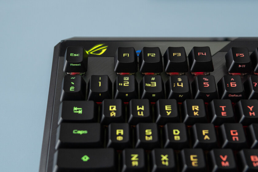 Модульная клавиатура без недочётов геймерской механики. Обзор ASUS ROG Claymore II