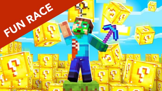 Lucky Block MOD for MCPE 1.1.13. Скриншот 2