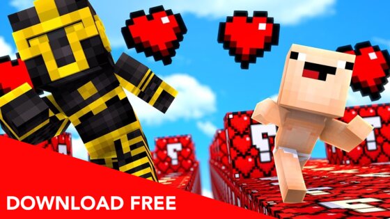 Lucky Block MOD for MCPE 1.1.13. Скриншот 11