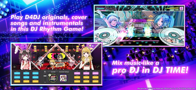 D4DJ Groovy Mix 10.1.00. Скриншот 1