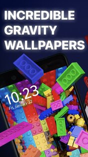 Gravity Wallpapers- волшебные рингтоны и обои 4K 4.05.00. Скриншот 1