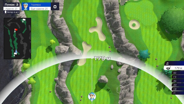Гольф с торнадо, в котором надо сбивать соперников. Обзор Mario Golf: Super Rush