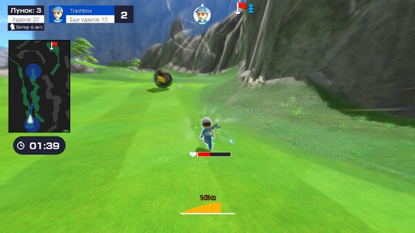 Гольф с торнадо, в котором надо сбивать соперников. Обзор Mario Golf: Super Rush