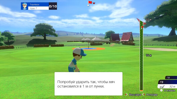 Гольф с торнадо, в котором надо сбивать соперников. Обзор Mario Golf: Super Rush