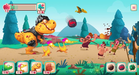 Dino Bash 1.13.9. Скриншот 12