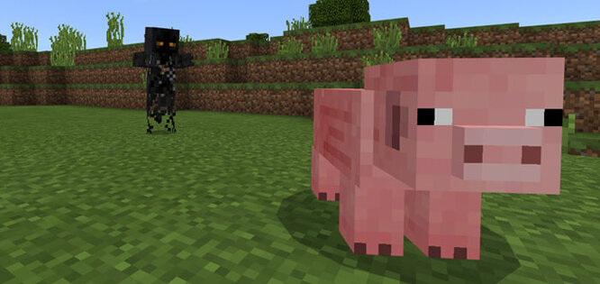 Morph Mod для Minecraft PE 1.7. Скриншот 6