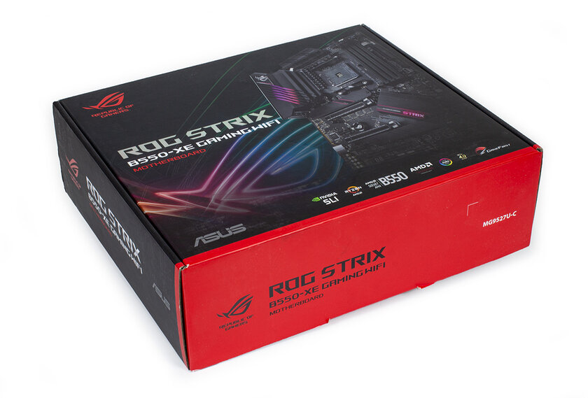 Обзор ASUS ROG STRIX B550-XE GAMING WIFI: идеальная плата для мощного конфига под разгон — Комплектация. 1