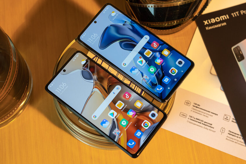 Познакомился с Xiaomi 11T и 11T Pro. Теперь жду их появления на полках!
