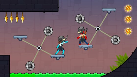 Stickman Red And Blue 2.8.3. Скриншот 4