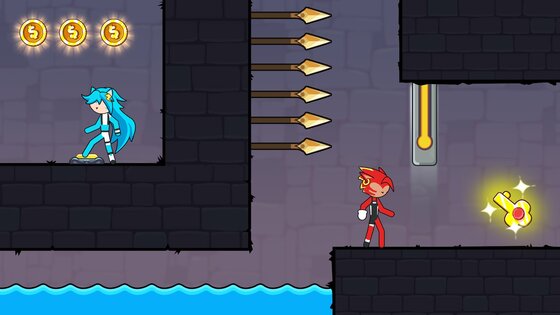 Stickman Red And Blue 2.8.3. Скриншот 5