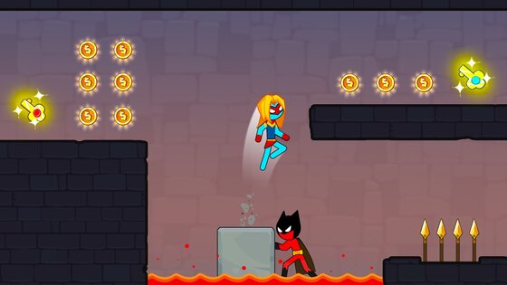 Stickman Red And Blue 2.8.3. Скриншот 19