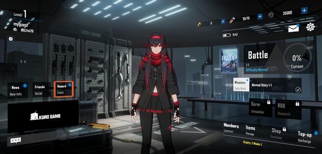 Punishing: Gray Raven 4.4.0.1774577434. Скриншот 13