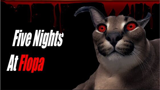 Five Nights At Floppa 1.8. Скриншот 1