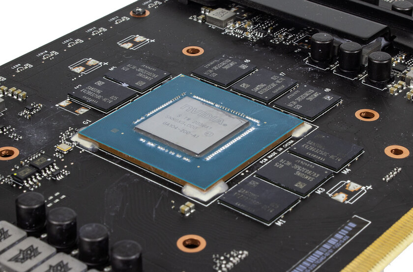 Обзор ASUS TUF Gaming GeForce RTX 3060 Ti OC: выбор чуть-выше-среднего уровня — Особенности конструкции. 7