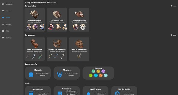 Shiori for Genshin: Unofficial 1.8.14. Скриншот 10