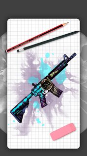 Как рисовать оружие из CS:GO 5.8. Скриншот 1